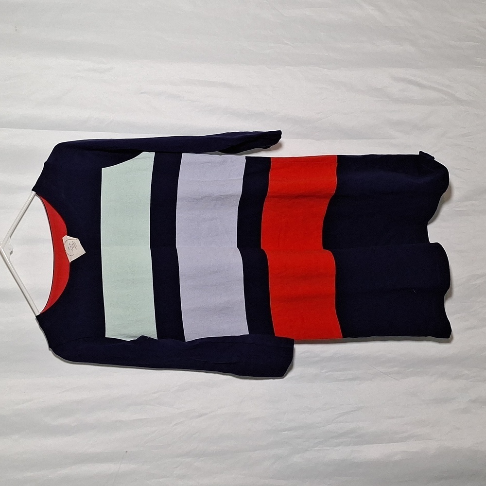 AlliHop Colorful Striped Mini Dress